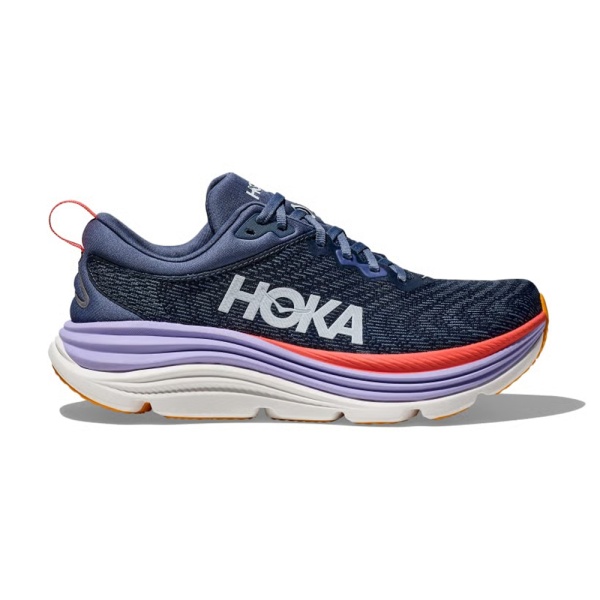 Кроссовки женские HOKA W GAVIOTA 5 WIDE ANCHOR / GRAPEFRUIT