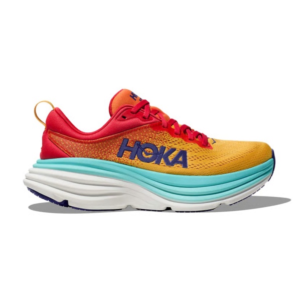Кроссовки мужские HOKA M BONDI 8 Cerise / Cloudless